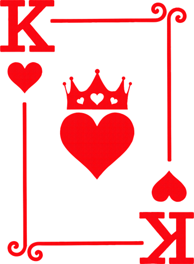 King Queen of Hearts Matching Couple King of Hearts Kids T-Shirt