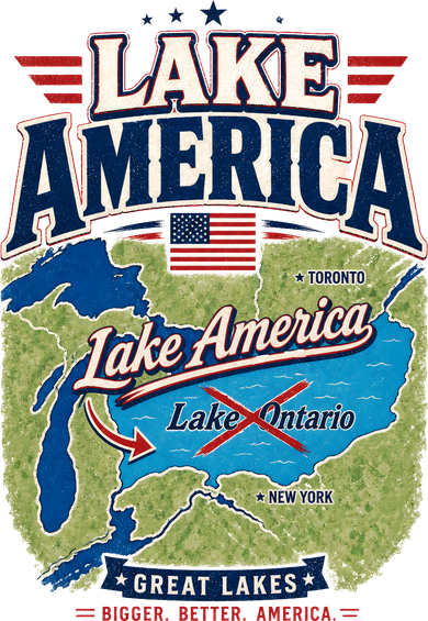 Lake America Great Lakes Not Lake Ontario Beanie