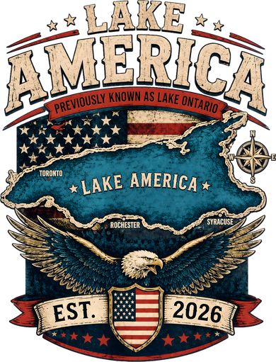 Lake America USA Previously Ontario Canada Women's T-Shirt