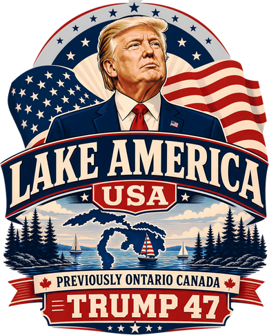 Lake America USA Trump 47 Previously Canada Ontario Beanie