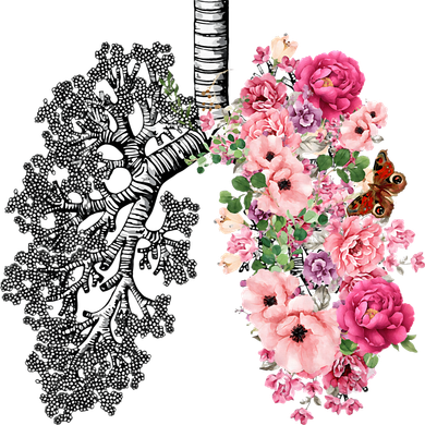 Lungs Cancer Awareness Bloomi Anatomy Classic Kids T-Shirt
