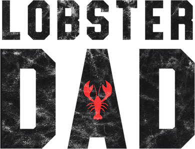 Lobster Dad Funny Vintage Black Gift Kids Hoodie