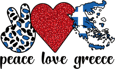 Love Greece Proud Greek Flag Greek Roots Funny Gift Coaster