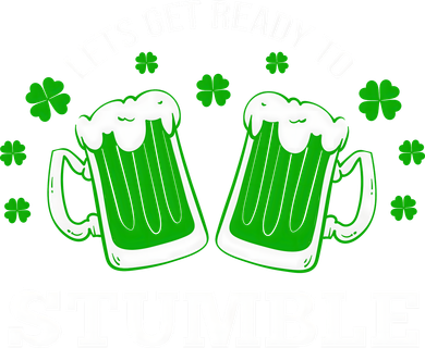 Let's Get Ready To Stumble St Patricks Day Drinking Doggie Tank