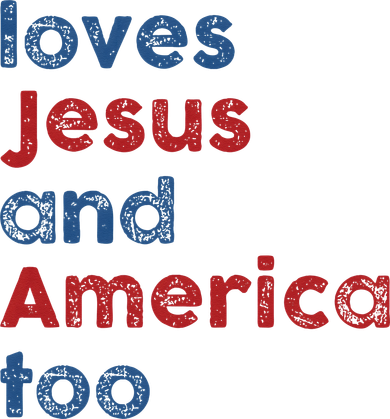 Loves Jesus And America Too 4th of July Proud Polo