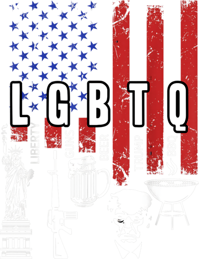 Lgbtq Liberty Guns Bible Trump Bbq Usa Flag Vintage Cool Gift Tote Bag