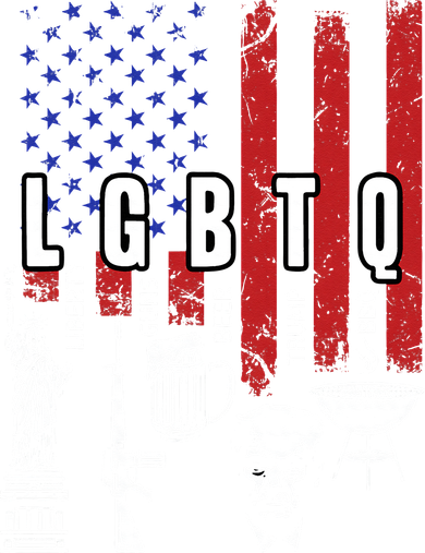 LGBTQ Liberty Guns Bible Trump BBQ USA Flag Vintage Women's Tank Top