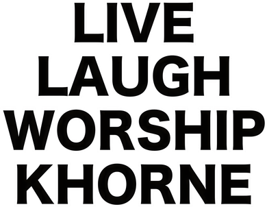 Live Laugh Worship Khorne Chaos God Doggie Tank