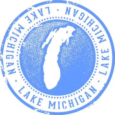 Lake Michigan Baby Bodysuit