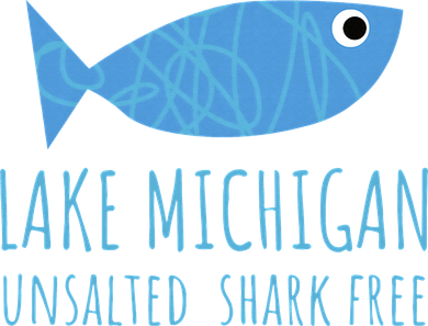 Lake Michigan Unsalted Shark Free Great Lakes Fishing Lover Toddler Long Sleeve