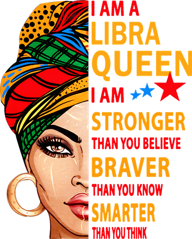Libra queen I am stronger birthday gift for Libra zodiac Coaster