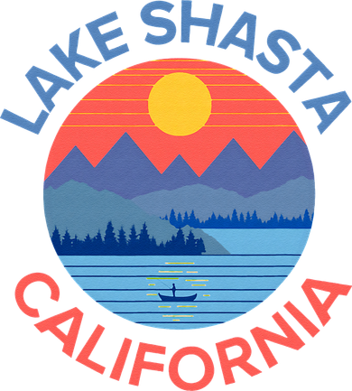 Lake Shasta Fishing Hiking Camping Doggie Tank