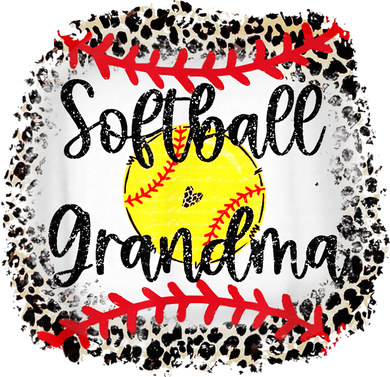 Leopard Softball Grandma - Softball Grandma Women's Tank Top