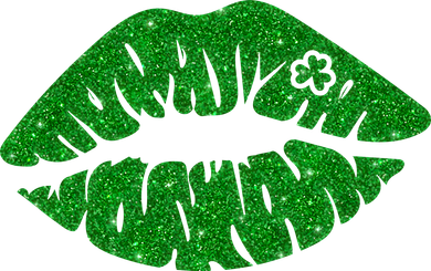 Lucky St Patrick's Day Lips Kiss Sport-Tek Club Rec Backpack