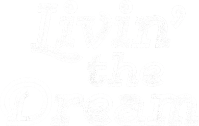 Livin the Dream Vintage 70s Inline Weathered (Dark) Women's Sweatshirt