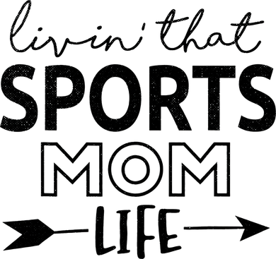 Living That Sports Mom Life Mother's Day Momma Mama Transport Backpack