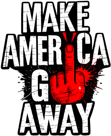 Make America Go Away Greenland Canada Kids Sweatshirt
