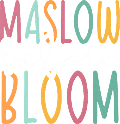 Maslow Before Bloom SPED Teacher School Psychologist Psych Kids T-Shirt