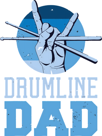 Marching Band Drum Major Drumline Dad Kids Hoodie
