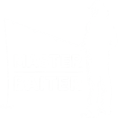 Master Baiter for Fisherman or Fishing Lover Coaster