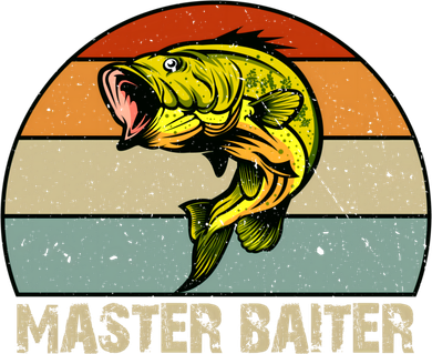 Master Baiter Funny Bass Fishing Funny Gift Dads Gift Women's Tank Top