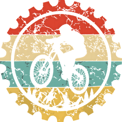 Mountain Biking Gear Retro Vintage MTB Bicycle Bike Rider Beanie