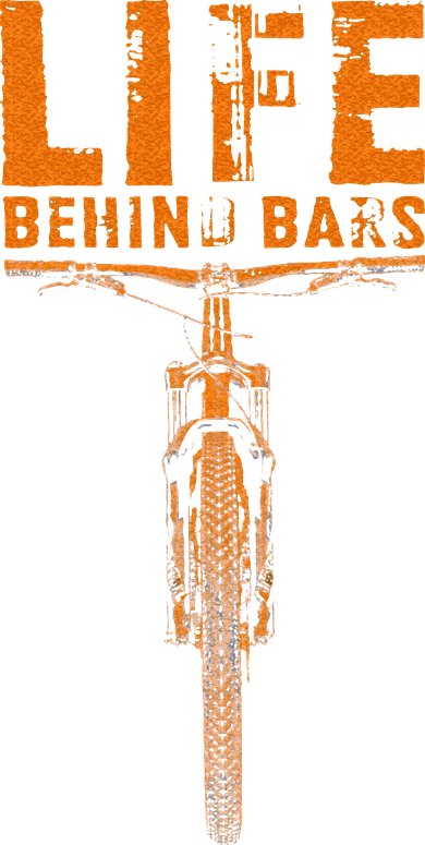 Mountain Bike Life Behind Bars Funny Biking Women's Long Sleeve Shirt