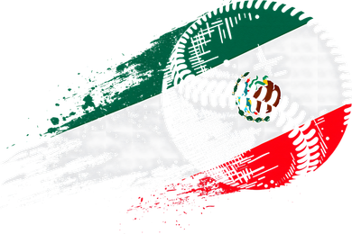 Mexican Baseball Player Mexico Flag Baseball Lover Doggie Tank