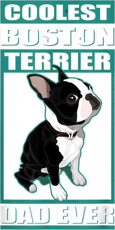 Men Boston Terrier Dad Dog Owner Boston Terrier Tank Top