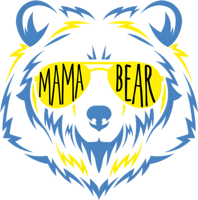 Mama Bear World Down Syndrome Awareness Day T21 Gift Backpack
