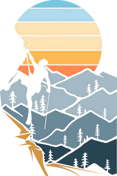 Mountain Climber Boulder Sports Hobby Retro Rock Climbing Toddler Hoodie