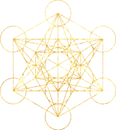 Metatrons Cube Sacred Geometry Yoga Pray T-Shirt