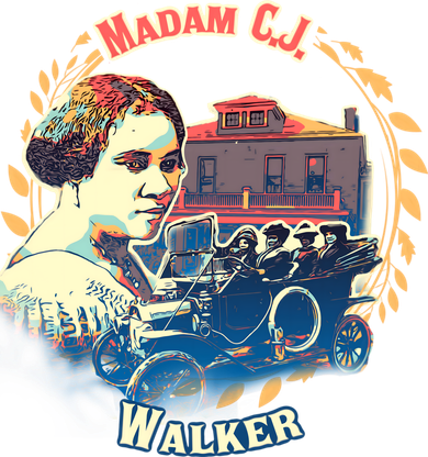 Madam CJ Walker Tribute, Black History, Future Entrepreneur Toddler T-Shirt