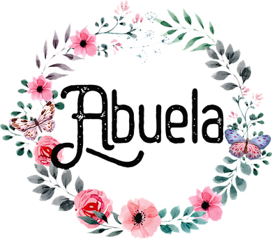 Mother's Day Gift For Spanish Grandma Floral Abuela Backpack