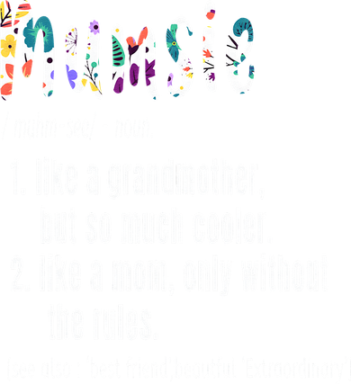 Mumsie Definition Mother's Day & Birthday Gift Grandmother Women's Sweatshirt