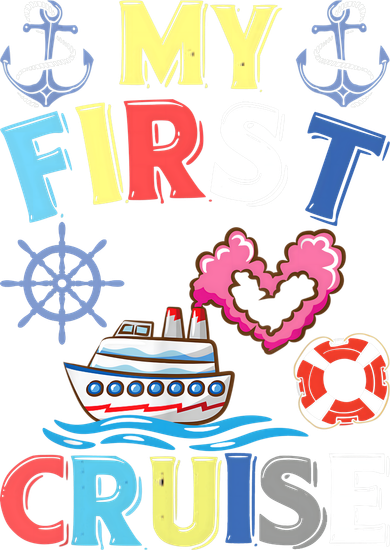 My First Cruise, Wo, Girl and Boy Funny Cruise Trip Sweatshirt