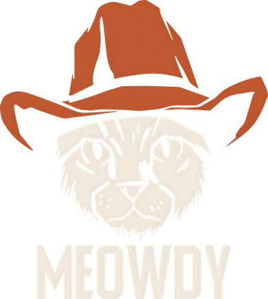 Meowdy Funny Cat Cowboy Toddler T-Shirt