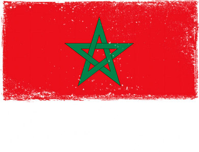 Morocco Flag Football Vintage Fan Soccer Team Pride Gift Toddler T-Shirt