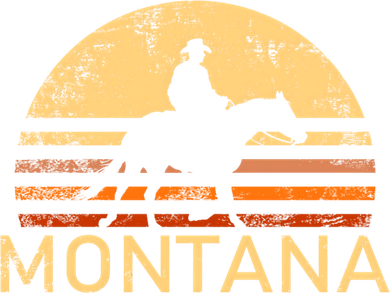 Montana For The Cow Cow Horse Lover Rancher Farmer Gift Coaster