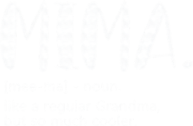 Mima For Women Mother's Day Idea For Grandma Mima Pajama Set