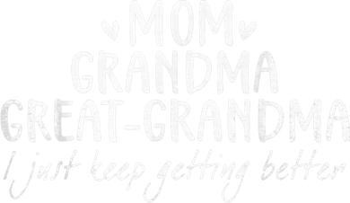 Mom Grandma Great Grandma I Just Keep Getting Better, Mother Bucket Hat
