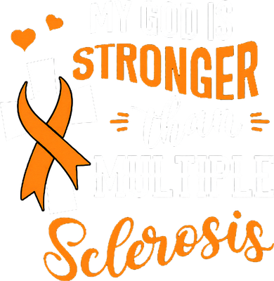 My God is Stronger Than Multiple Sclerosis Warrior Fighter Tote Bag