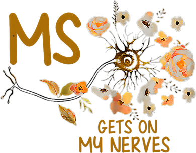 MS Gets On My Nerves Multiple Sclerosis Awareness . Women's Long Sleeve Shirt