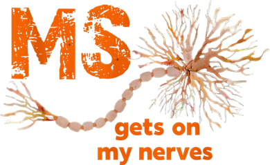 MS Get On My Nerves Multiple Sclerosis Awareness Women's Long Sleeve Shirt