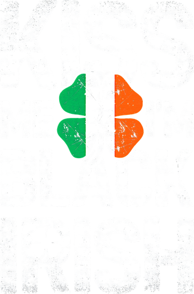 Me I'm Black Irish St Patricks Day Ireland Flag Coaster