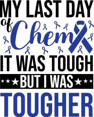 My Last Day Of Chemo Colon_dark Blue_black Women's Long Sleeve Shirt