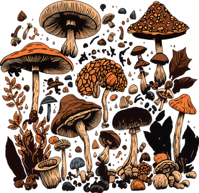 Mushroom Mycology Fungi Foraging Mushroom Whisperer Kids Hoodie