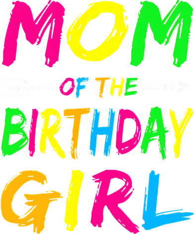 Mom of the Birthday Glows Retro 80's Party Glow Kids Sweatshirt