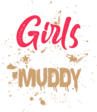 Mud Run Princess Girl Gone Muddy Team Girl ATV Kids Sweatshirt