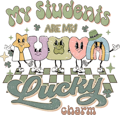 My Students Are My Lucky Charm Doggie Tank